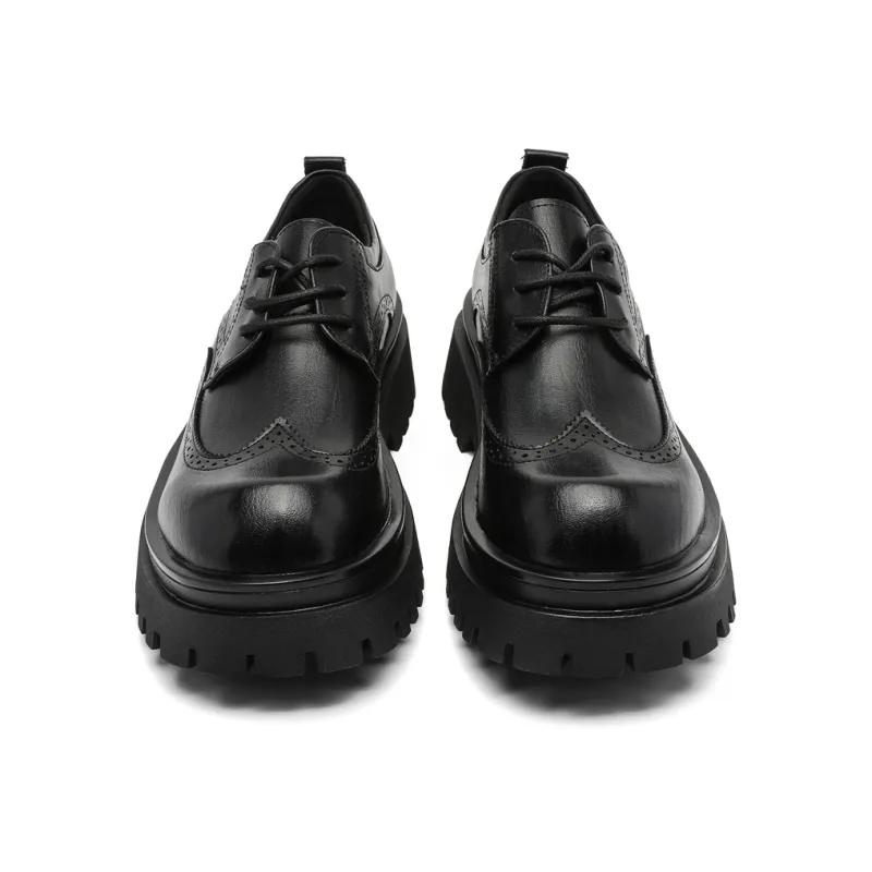 PAVEA Men's Casual Shoes Men Low Top Black-1