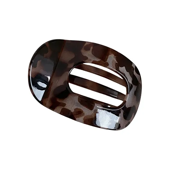 Water Jade Acrylic Hair Clips Women's-6