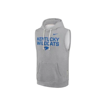 Nike Kentucky Sideline Men's Nike Dri FIT College Sleeveless Pullover Hoodie