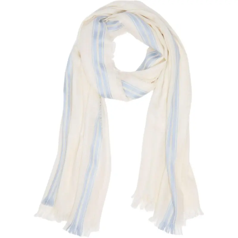 VINCE 64% Cashmere Knit Scarves Unisex Sand-0