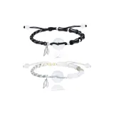 Bamboo Peaceful Buckle Bracelet-1 Pair