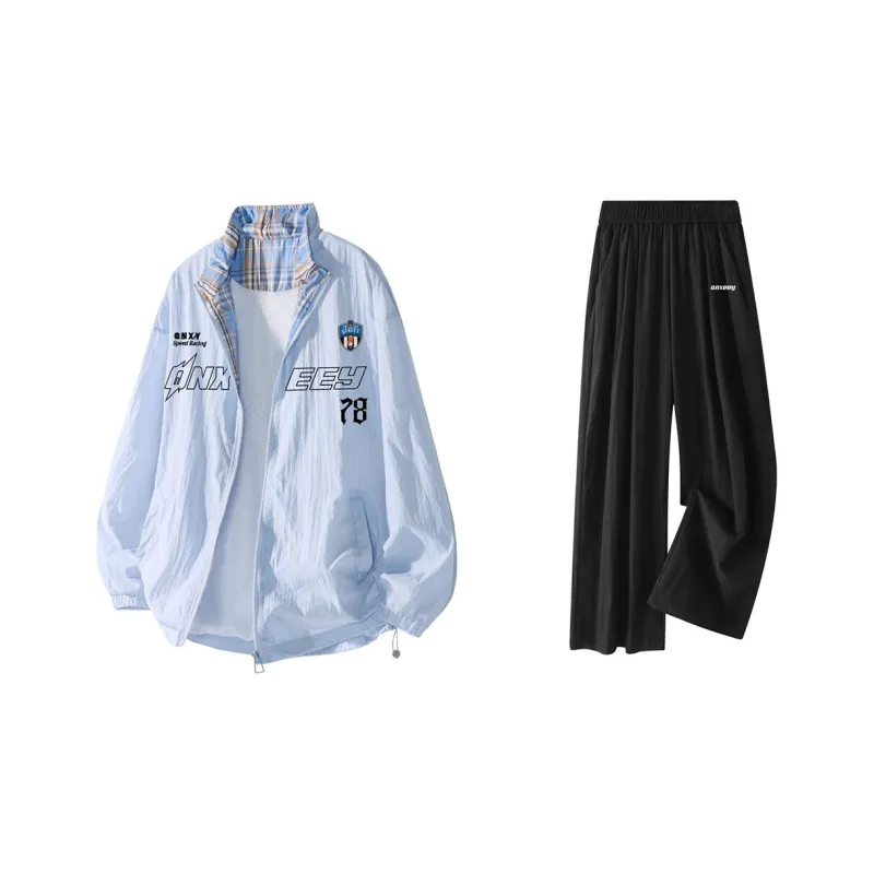 Qnxeey Casual Sportswear Unisex-2