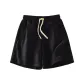 [300G Heavyweight]Black (Hb Geometric Embroidery Pattern Pants Logo)