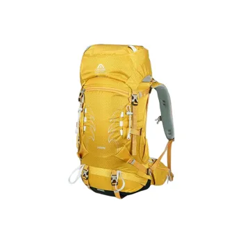 AIONE Mountaineering Bag Outdoor Bag Nylon 40L Yellow Unisex