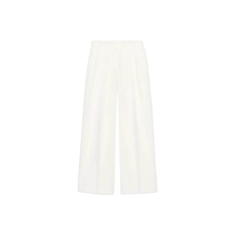 ZARA Casual Pants Women's White-0