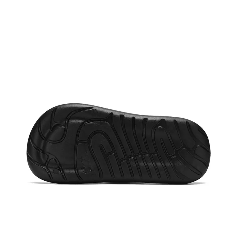 Binary EVA Cut Out Quick Dry Slip Resistant Slide Slippers Men's Black-2