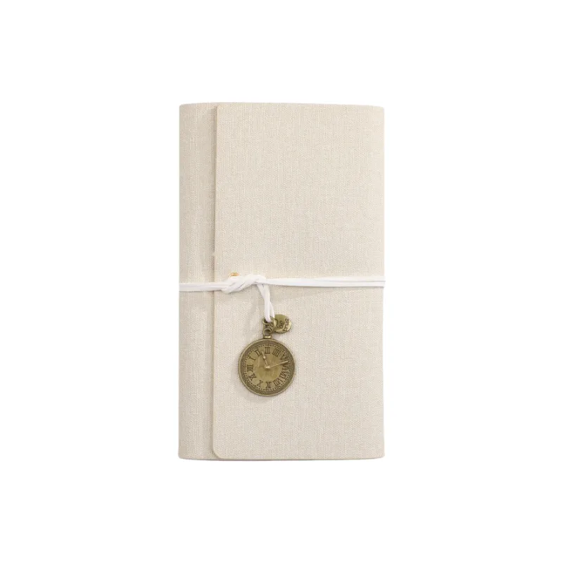 QIFEITU Loose Leaf Lace Up Creative Laptop Planners-8