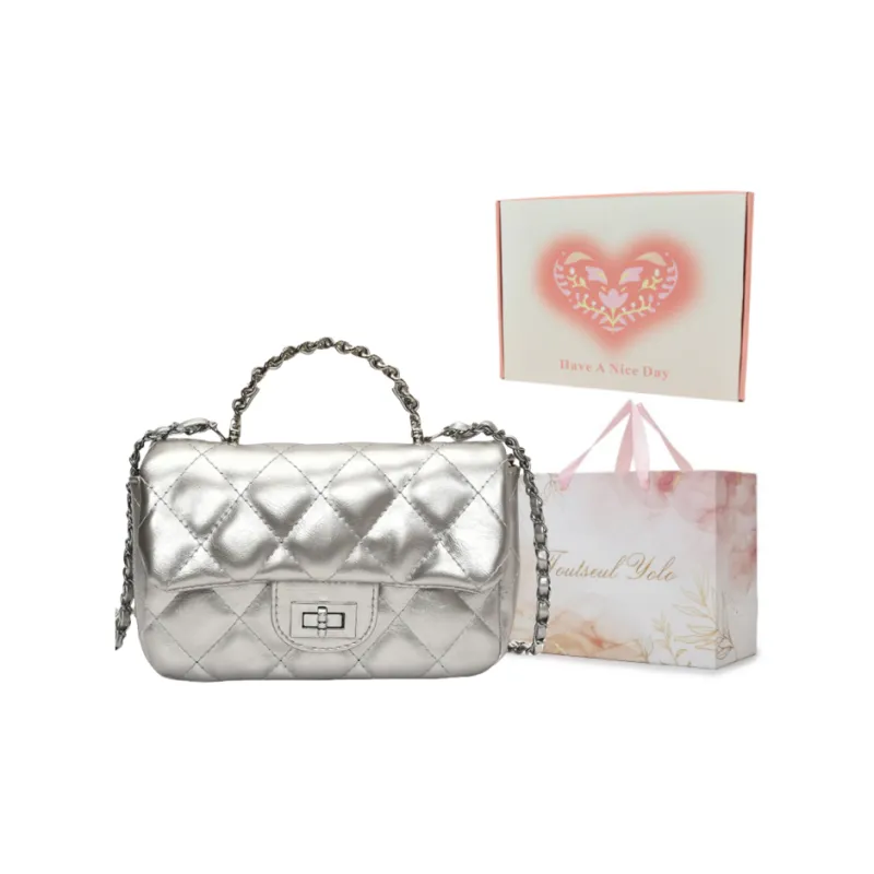 TOUTSEUL YOLO PU Handbag Regular Women's Pink/Silver/Blue/White/Black-37