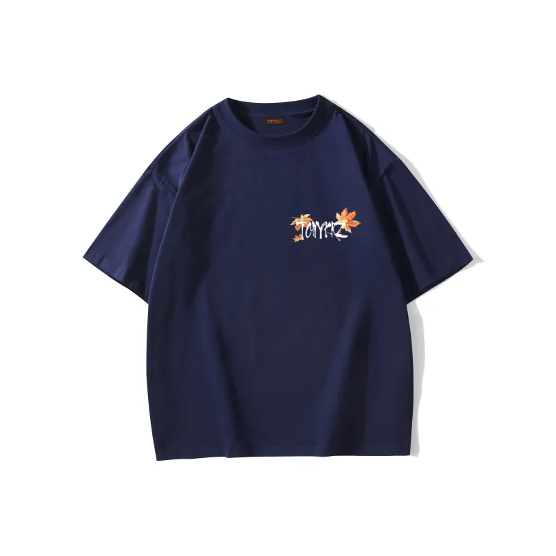 TONYKRZ T Shirts Unisex Navy Blue-1