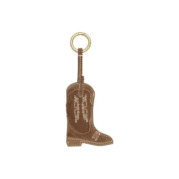 Zadig & Voltaire Cow Leather, Metal Keychains Women's Brown