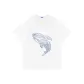 [100% cotton]White (MF Big Winding Whale)