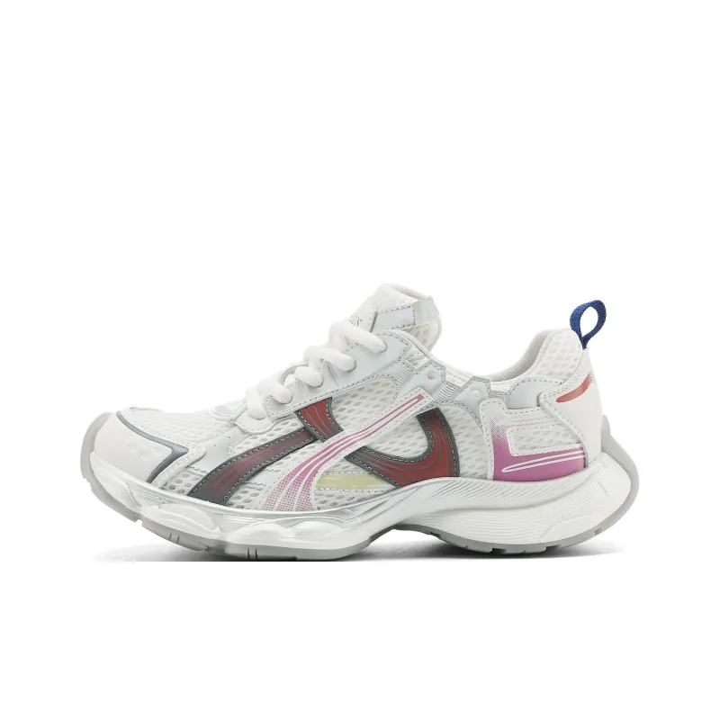 FIVE PLUS Anti Slip Wear Resistant Low Top Chunky Sneakers Women's-6