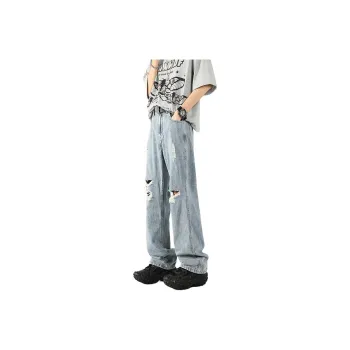 BAGE Jeans Unisex Light Blue