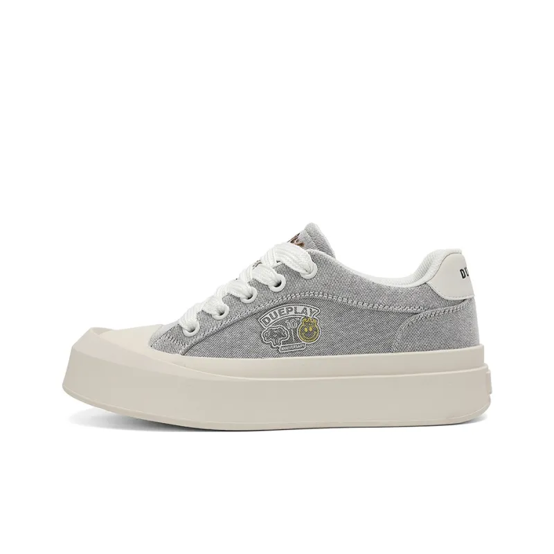 1xact Cover Skateboard Shoes Unisex Low Top White-24