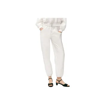 CHANEL Casual Pants Women's White