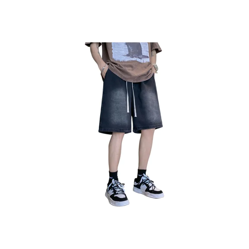 Fakeyoung Denim Shorts Unisex-3