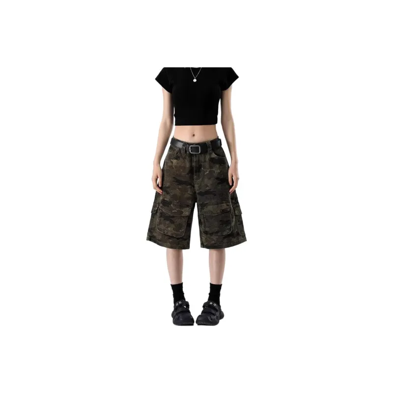 Concubine Zhu Denim Shorts Women's-0