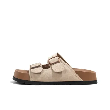 Old Meow Slide Slippers Women's