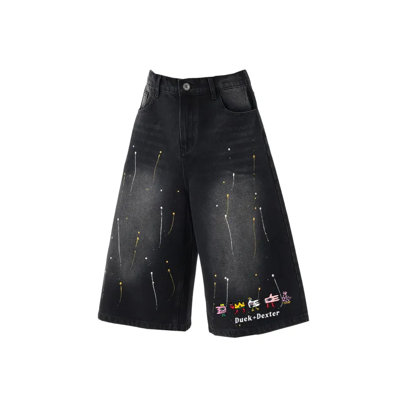 DUKE+DEXTER Denim Shorts Unisex-0