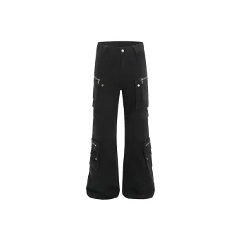 BABUGGE Cargo Pants Unisex Black