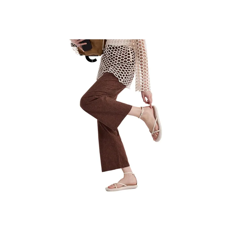 Desigual Casual Pants Women's Caramel Brown-1