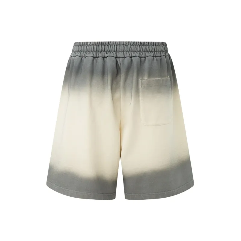 CHINISM Casual Shorts Unisex Washed Gray-1