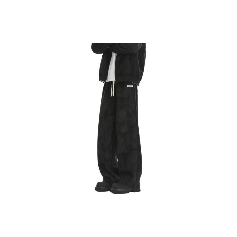 Qnxeey Casual Pants Unisex-0