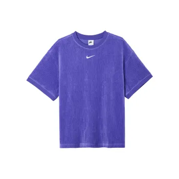 Nike Drop Shoulder Sleeve T Shirt Women's Blue