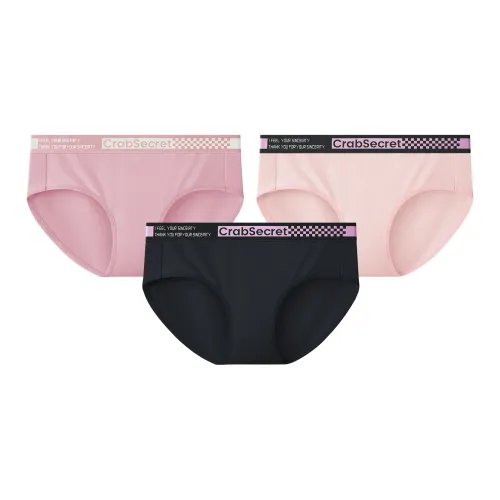 Crabsecret Underpants Women's 3 Pack