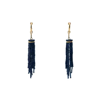 ZARA Metal Earrings Women's Blue