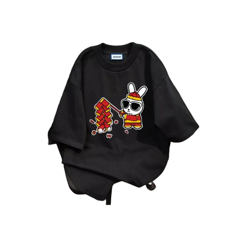 Wooden Rabbit T Shirts Unisex-4