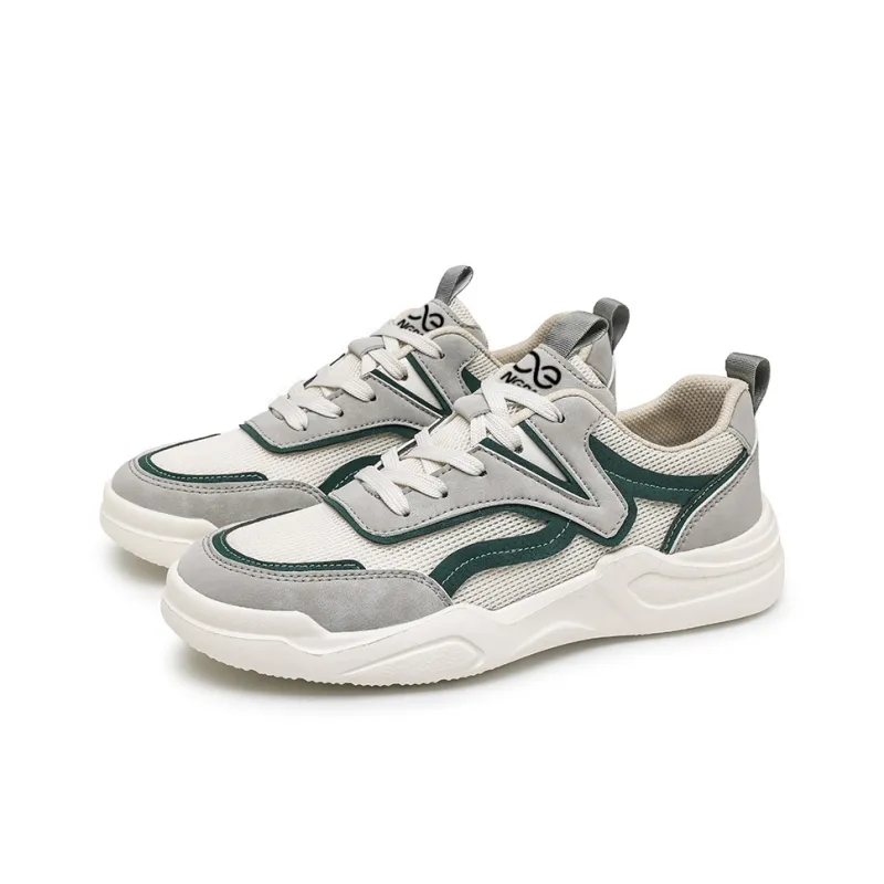 LINGPAO Shock Absorbers With Abrasion Resistant And Slip Resistant Properties Low Top Casual Shoes Men's-2