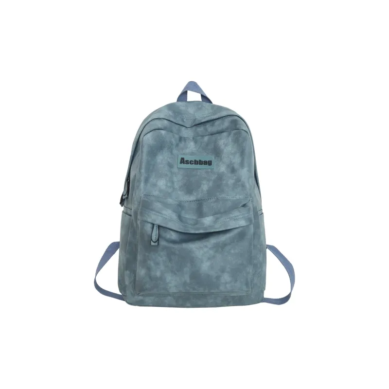 Vack Pu Backpack Unisex White/Grey/Black/Pink/Army Green/Royal Blue-19