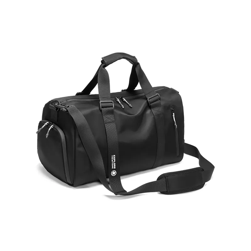 Jeep 33L Nylon Travel Bag, Gym Bag, Handbag Unisex Black-3