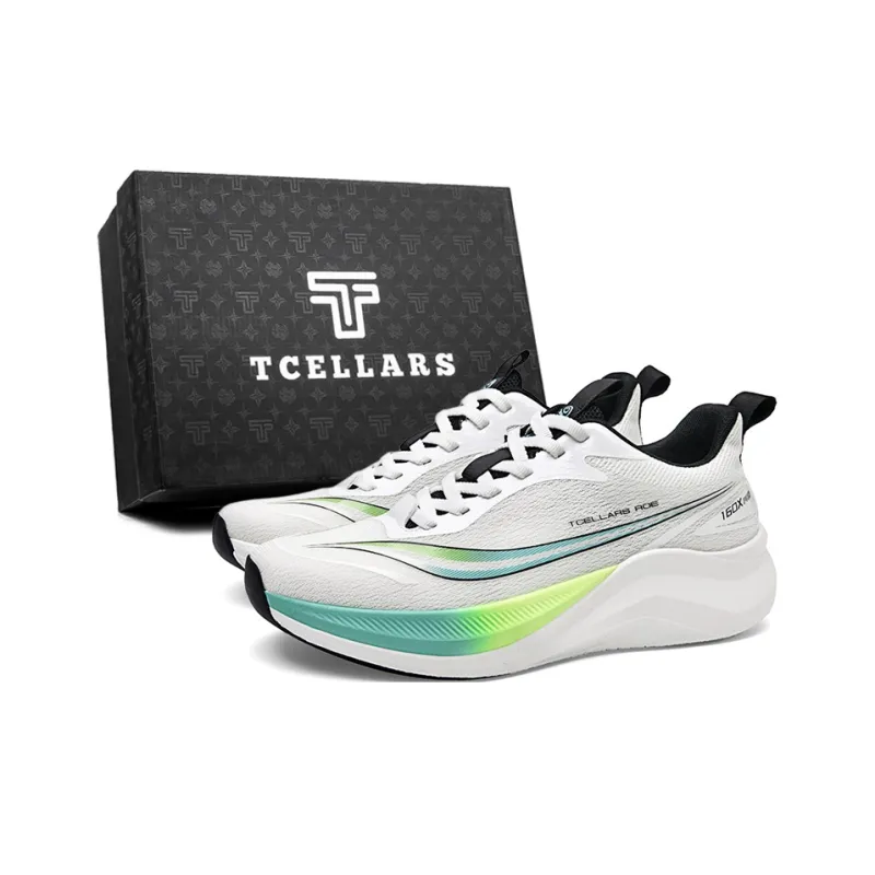 TCELLARS Cushioning, Abrasion Resistant, Breathable, Coverage, Support Low Top Running Shoes Men's-8