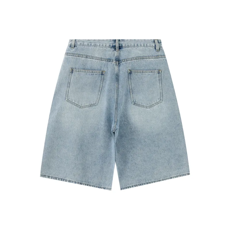 F426 Denim Shorts Unisex-1