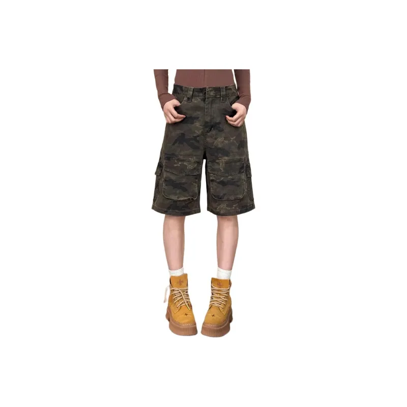 CORNILOT Cargo Shorts Unisex Camouflage-0