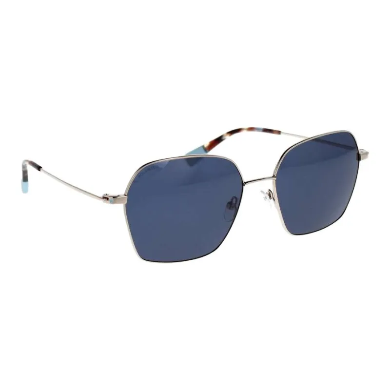 Mr Wonderful Metal Irregular Shape Sunglasses Women's Tortoiseshell-1