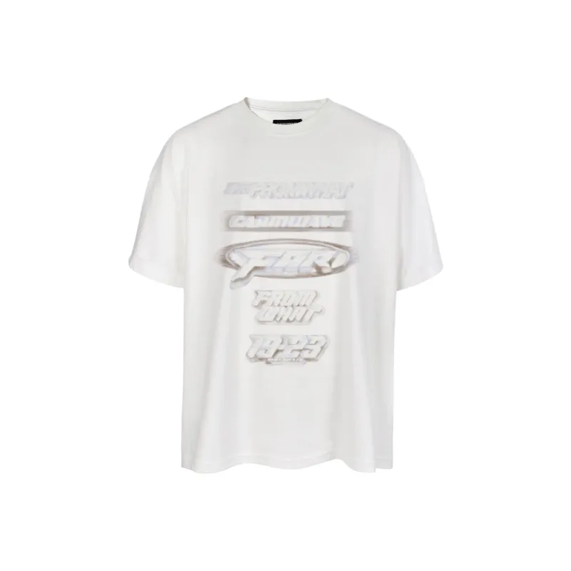 Far Archive T Shirts Men White-0