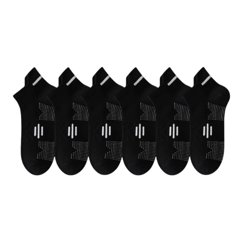 Lan Miao Ankle Socks Men's 6 Pack-5