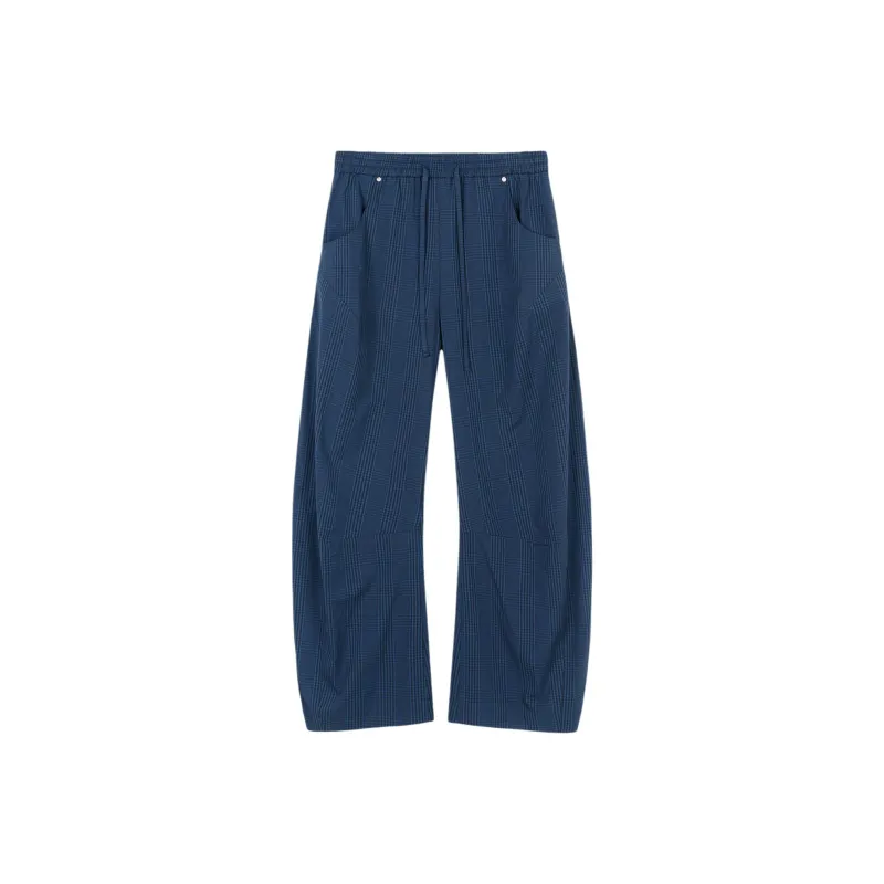 Purey Casual Pants Unisex Navy Blue-0