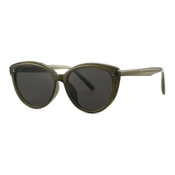 PSACSS Plate Frame Cat Eye Sunglasses Unisex
