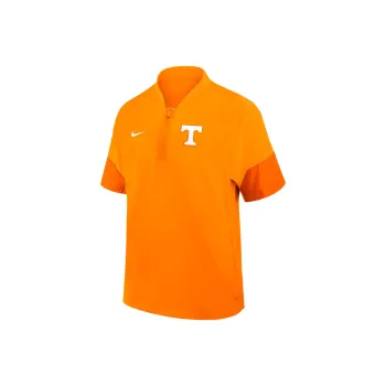 Nike Tennessee Sideline Coach Men's Nike College 1/2 Zip Short Sleeve Hooded Jacket
