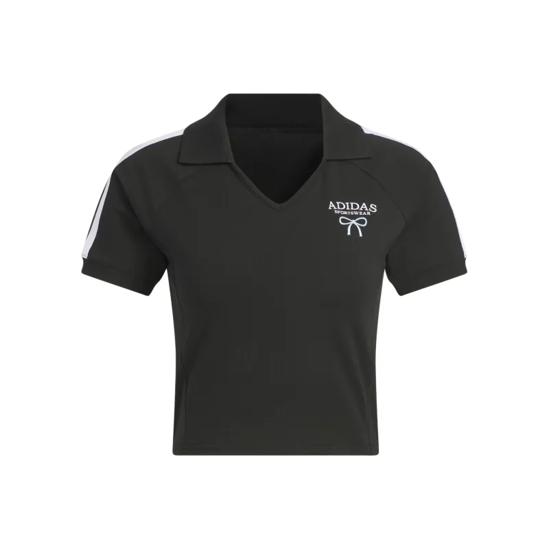 Adidas Dance SS25 Polo Shirt Women's Black-0