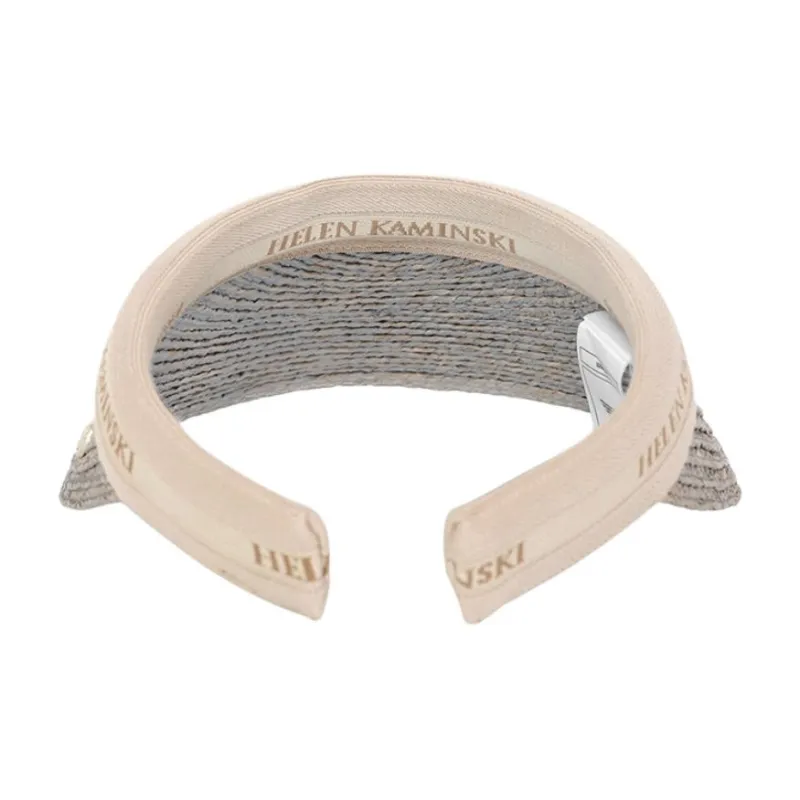HELEN KAMINSKI Raffia Sun Protection Hats Unisex Gray-4
