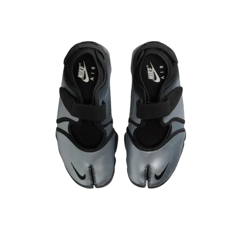 Nike Air Rift Anti Slip Wear Resistant Low Top Casual Shoes Women's Silver Black-3
