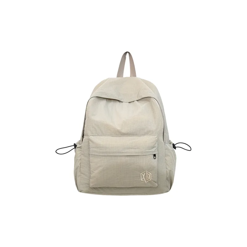 Meow In The Grass Nylon Backpack Unisex Multicolor-20
