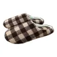 Brown[Vintage Color Block Plaid]