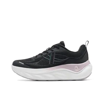 XTEP Cloud Wing 3 Abrasion Resistant Slip Resistant Coverage Low Top Casual Running Shoes Women's Black