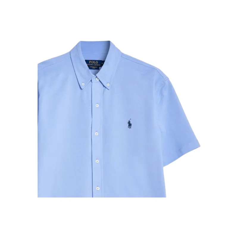Polo Ralph Lauren SS24 Shirt Men's Hong Kong Island Blue-4